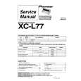Cover page of PIONEER XCL77 Service Manual