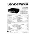 Cover page of TECHNICS ST8080XG Service Manual