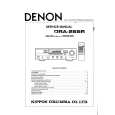 Cover page of DENON DRA265R Service Manual