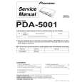 Cover page of PIONEER PDA-5001/ZYVLPK Service Manual