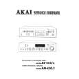 Cover page of AKAI AM-U55 Service Manual