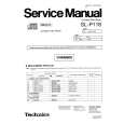 Cover page of TECHNICS SL-P118 Service Manual