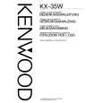 Cover page of KENWOOD KX35W Owner's Manual