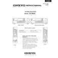 Cover page of ONKYO TX-8522 Service Manual