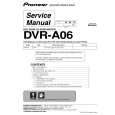 Cover page of PIONEER DVR-A06/KBXV Service Manual