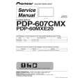 Cover page of PIONEER PDP-607CMX/LUC Service Manual