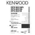 Cover page of KENWOOD DPX-9021MPI Owner's Manual