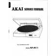 Cover page of AKAI APM11 Service Manual