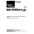 Cover page of PIONEER SD-P5057-Q Service Manual