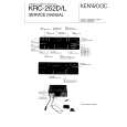 Cover page of KENWOOD KRC252D Service Manual