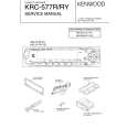 Cover page of KENWOOD KRC577 Service Manual