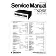 Cover page of TECHNICS SA-5160 Service Manual