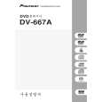 Cover page of PIONEER DV-667A-S/BKXJ Owner's Manual