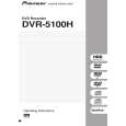 Cover page of PIONEER DVR-5100H Owner's Manual