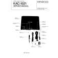 Cover page of KENWOOD KAC1021 Service Manual