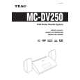 Cover page of TEAC MC-DV250 Owner's Manual