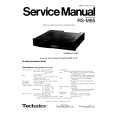 Cover page of TECHNICS RSM85 Service Manual