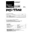 Cover page of PIONEER PD-TM2 Service Manual