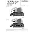 Cover page of KENWOOD TK760G Service Manual