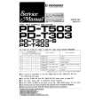 Cover page of PIONEER PD-T303 Service Manual