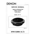 Cover page of DENON DP-75 Service Manual