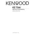 Cover page of KENWOOD KE-7090 Owner's Manual