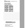 Cover page of PIONEER PDP-5014/KUC Owner's Manual