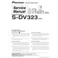 Cover page of PIONEER S-DV323/XCN Service Manual