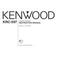 Cover page of KENWOOD KRC-597 Owner's Manual