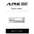 Cover page of ALPINE 3015 Service Manual