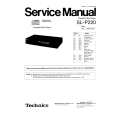 Cover page of TECHNICS SLP220 Service Manual