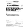 Cover page of PIONEER KEH-P4500R X1M/EW Service Manual