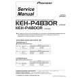 Cover page of PIONEER KEH-P4800R/XN/EW Service Manual