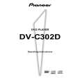 Cover page of PIONEER DV-C302D/KU/CA Owner's Manual