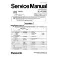Cover page of TECHNICS SLP3500 Service Manual