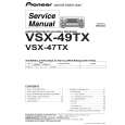 Cover page of PIONEER VSX-47TX/KU/CA Service Manual