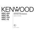 Cover page of KENWOOD KRC-26 Owner's Manual