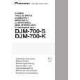 Cover page of PIONEER DJM-700-K/WYXJ5 Owner's Manual