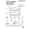 Cover page of KENWOOD KDC-6016R Service Manual