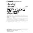 Cover page of PIONEER PDP-428XG/DLFT Service Manual