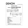 Cover page of DENON DCM-260 Service Manual
