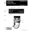 Cover page of KENWOOD KDC80 Service Manual