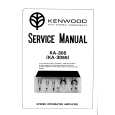 Cover page of KENWOOD KA305 Service Manual