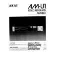 Cover page of AKAI AM-U1 Owner's Manual