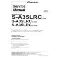 Cover page of PIONEER S-A35LRC/XJI/E Service Manual