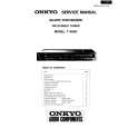 Cover page of ONKYO T-9060 Service Manual