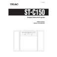 Cover page of TEAC STC150 Owner's Manual