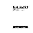 Cover page of ONKYO SK10W Owner's Manual