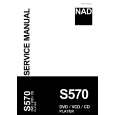 Cover page of NAD S570 Service Manual