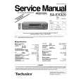 Cover page of TECHNICS SAEX320 Service Manual